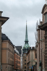Low angle view of a city