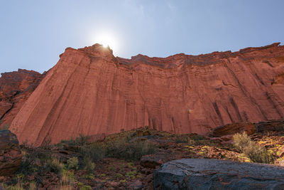 Rock formations