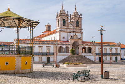 Sanctuary of our lady of nazaré city - santuario nossa senhora de nazaré - in portugal