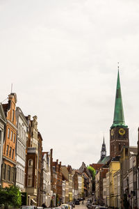 Low angle view of church