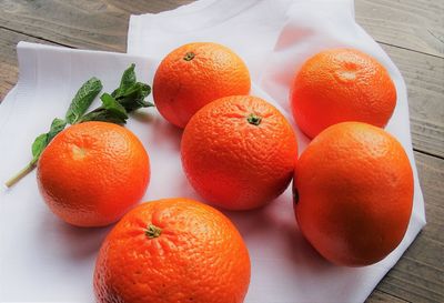 Close-up of orange fruits