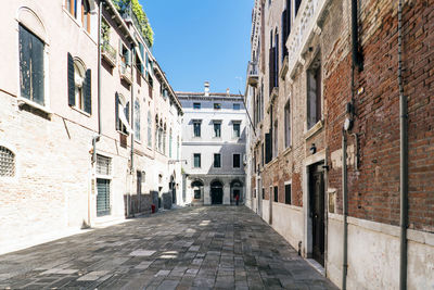 View of residential buildings