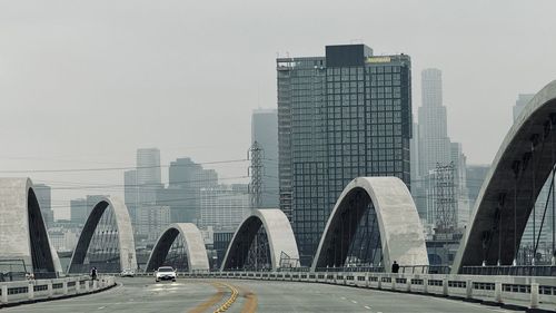 Modern buildings in city