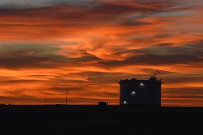 View of sky at sunset