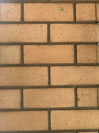 Full frame shot of brick wall