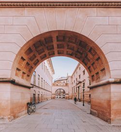 View of historical building