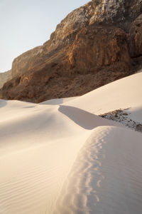 Sand dunes at