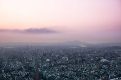 Aerial view of cityscape