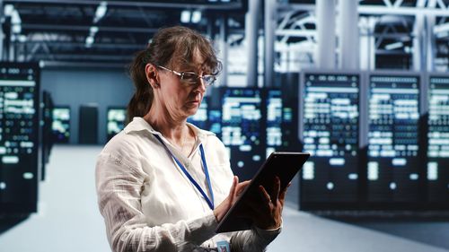 Young woman using mobile phone