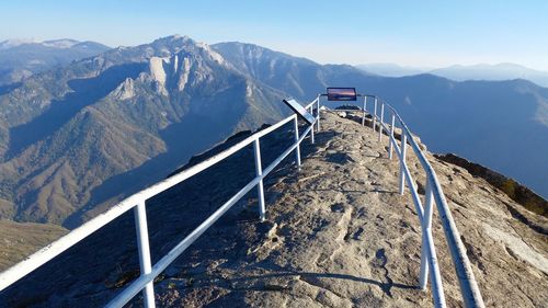 Scenic view of mountains