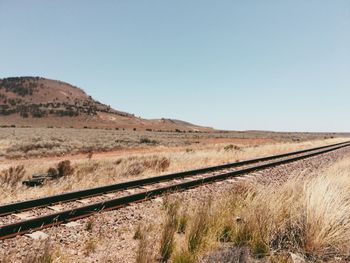 Country road passing through landscape