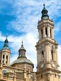 Low angle view of church