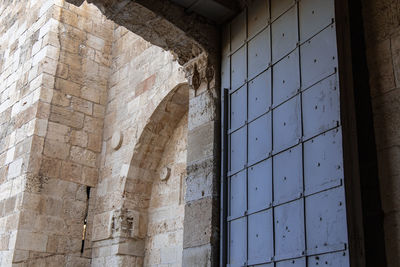 Low angle view of old building