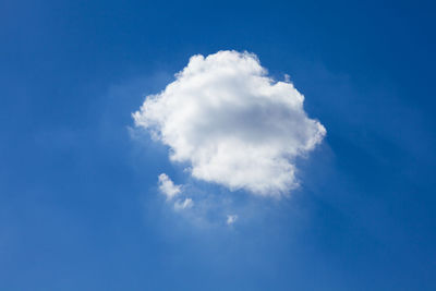 Low angle view of clouds in sky