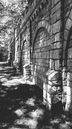 Low angle view of old building