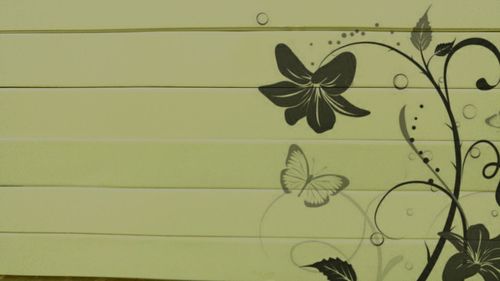 Close-up of painted wall