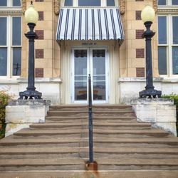 View of colonnade