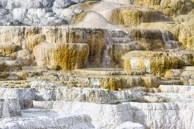 Full frame shot of hot spring