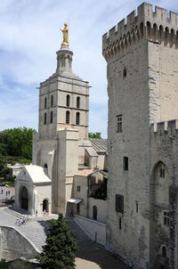 View of historic building against sky