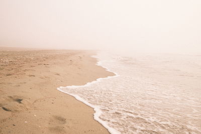 Scenic view of beach