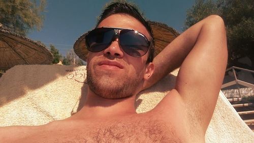 Portrait of young man