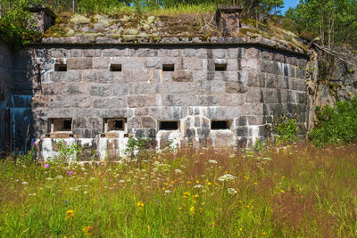 Old ruins of building