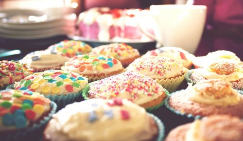 Close-up of sweet food