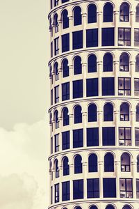 Low angle view of building against sky