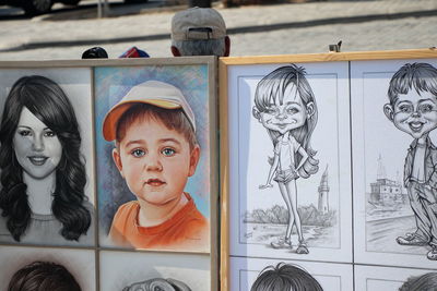 Close-up portrait of girl