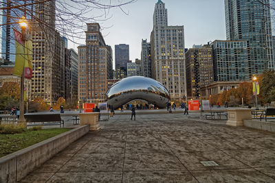 Modern buildings in city