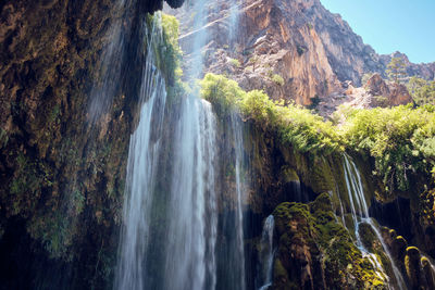 Yerkopru waterfall, ermenek river, mut, mersin province, turkey.