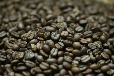 Full frame shot of coffee beans