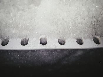 Close-up of snow