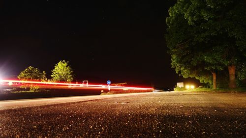 Road at night