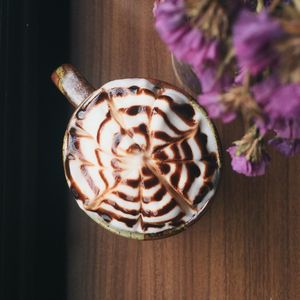 Close-up of drink on table