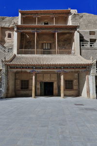 Facade of old building