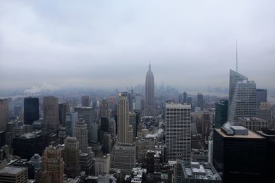 Cityscape against sky