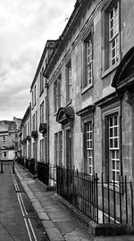 Buildings in city against sky