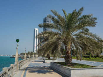 Corniche of abu dhabi