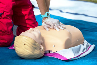 First aid and cpr training or class
