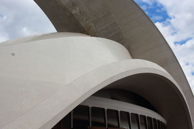 Low angle view of building against sky