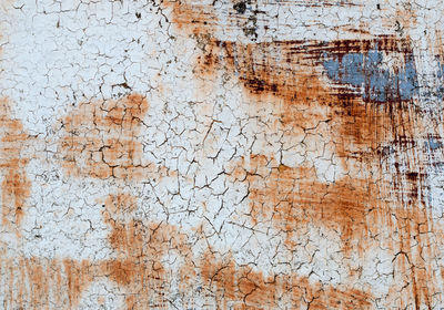 Full frame shot of weathered wall