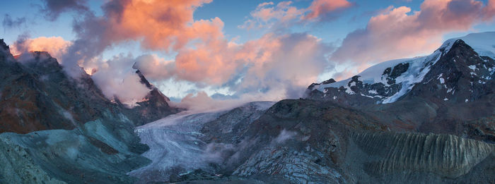 Panoramic view of landscape against sky