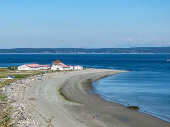 Scenic view of beach