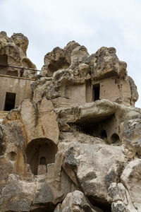 Low angle view of historical building