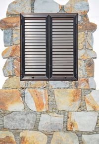 Close-up of built structure