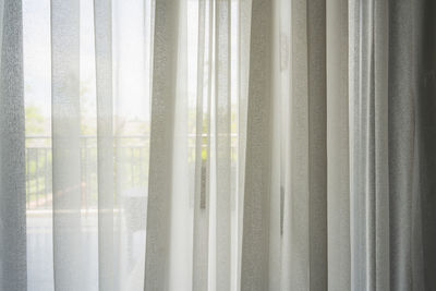 Full frame shot of curtains