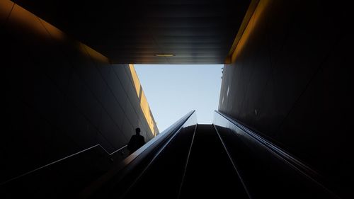 Staircase in city