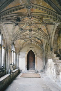 Corridor of historic building