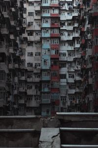 Full frame shot of residential building